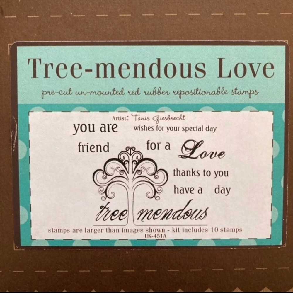 NEW! UNITY “Tree-mendous Love” Stamp Set